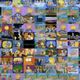 Illustration for article titled 130 episodes of emThe Simpsons/em playing simultaneously just because